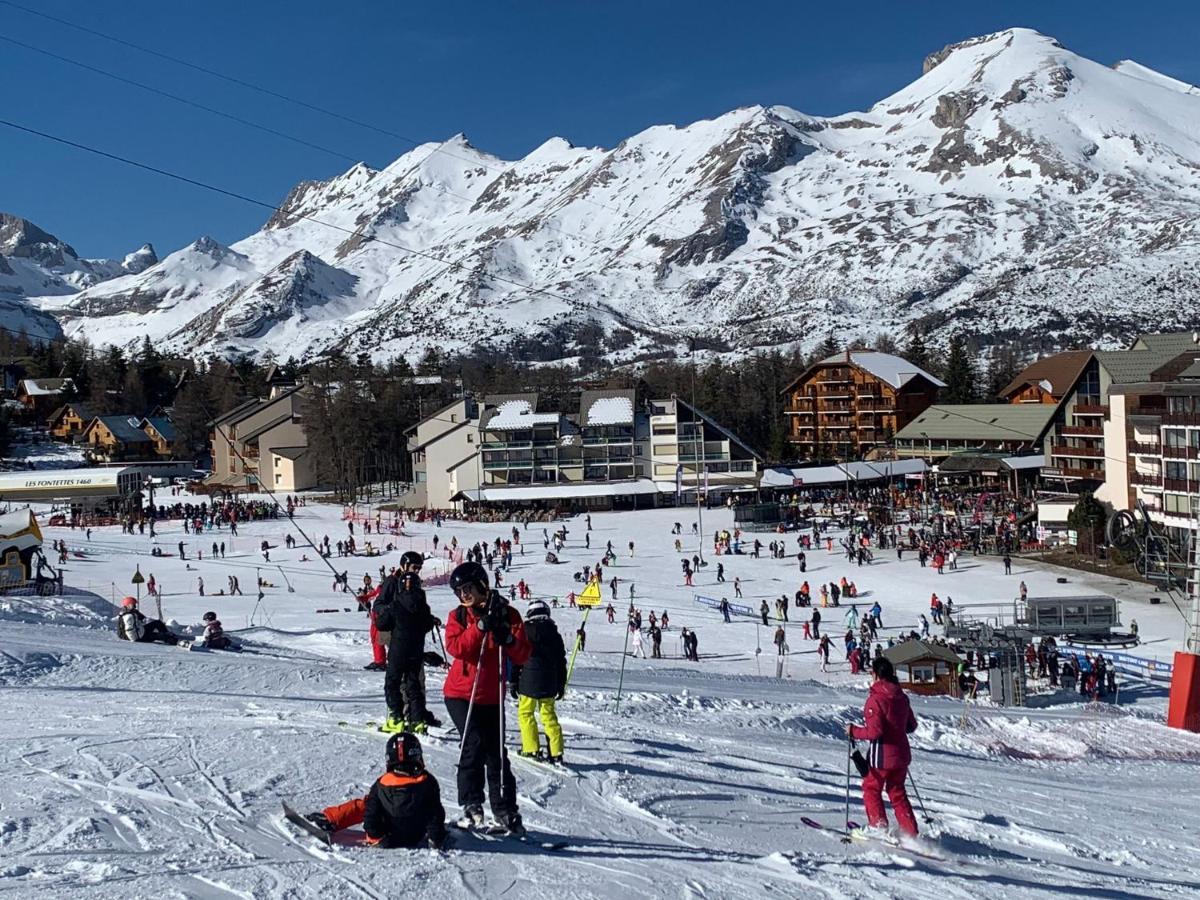 Chalet Aneloup Vue D'Exception A La Joue Du Loup Le Devoluy Luaran gambar